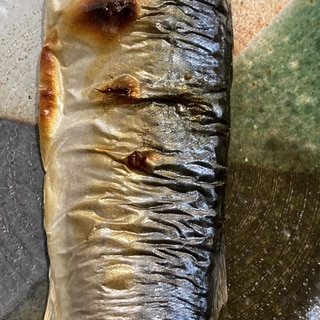 鯖フィレーのごま油風味のオーブン焼き